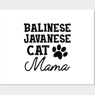 Balinese Javanese Cat Mama Posters and Art